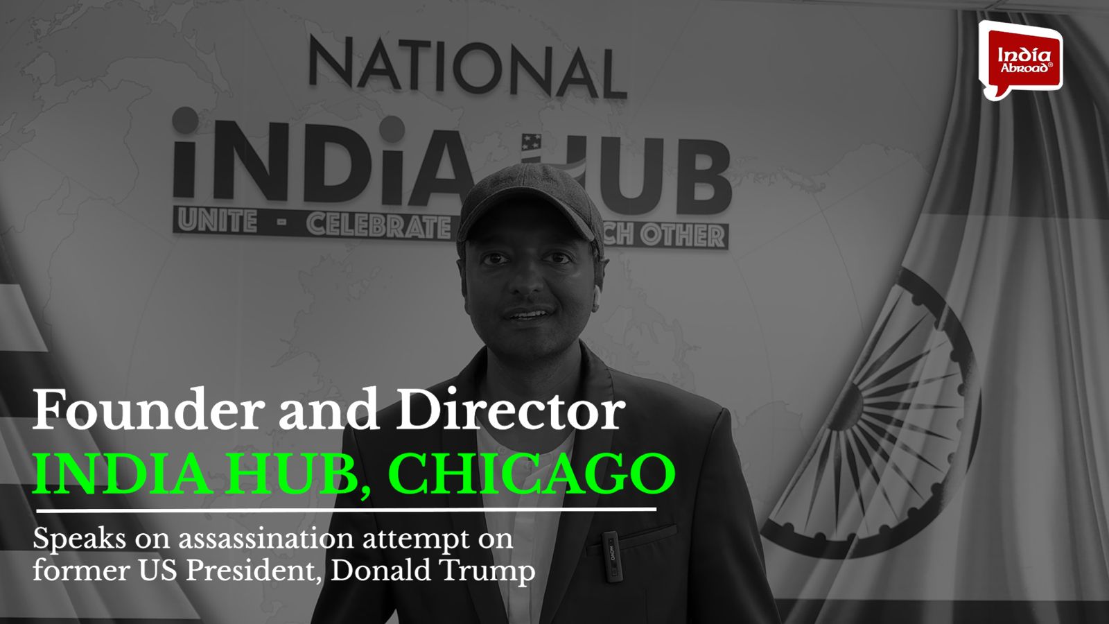 Founder and Director of India Hub, Chicago speaks on assassination attempt on Donald Trump